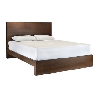 Desiron Thompson Platform Bed Thompson Bed Size Queen, Finish Espresso Walnut