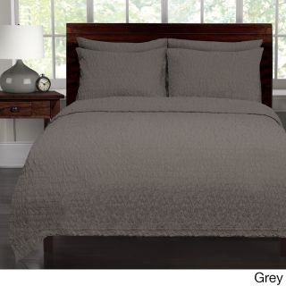 Lamont Home Riverbed Coverlet With Shams Sold Separately Grey Size Twin