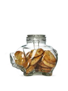 Porky Hermetic Cookie & Storage Jar by Global Amici