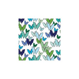 Avalisa Animal   Butterfly Pattern Stretched Wall Art Butterfly Pattern