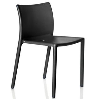 Magis Air Stacking Dining Side Chairs MGSD74 1150 Finish Black