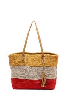 Colombier Knit Leather Tote by OH by joy gryson