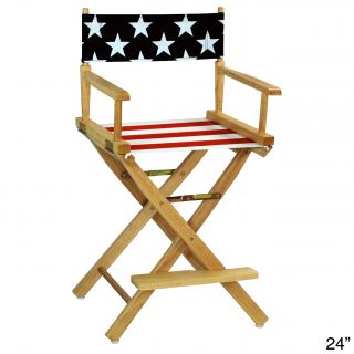 American Flag Directors Chair