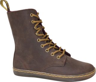 Dr. Martens Tehani 9 Tie Fold Down Boot   Dark Brown Wyoming