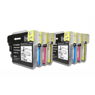 Compatible Brother Lc61 Ink Cartridge (pack Of 8)