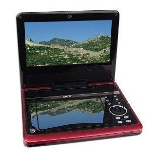 Gpx PD808R 8 Inch Portable DVD Player, Red Electronics
