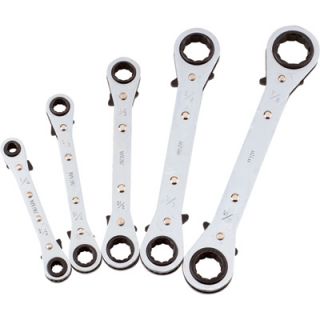 Ratchet-Action Box-End Wrench Set