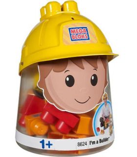 Mega Bloks Hat Bucket Construction      Toys