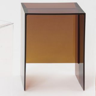 Kartell Max Beam Stool / Small Table 9900 Color Amber