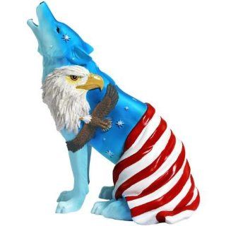 Shop Call of the Wolf American Eagle Figurine at the  Home Dcor Store