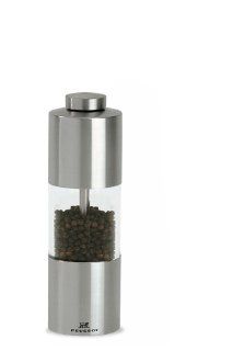 Peugeot Amiens Tall Stainless Steel Pepper Mill Peppermill Kitchen & Dining