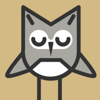 ModTots Animals Owl Painting OWLPAINTING
