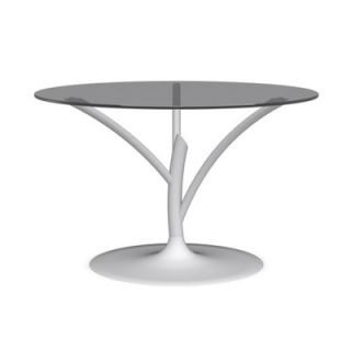 Calligaris Acacia Fixed Dining Table CS/4071 V 140_GT Top Finish Smoked Grey
