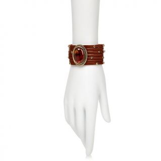 Studio Barse Amber Bronze "Rawhide" 8 3/4" Bracelet