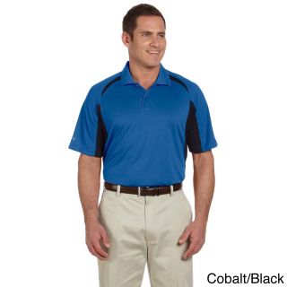 Izod Izod Mens Contrast Block Performance Dobby Polo Shirt Multi Size XXL