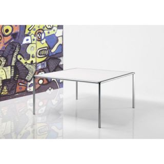 Rexite Enrico X Dining Table 2070 Top Finish Transparent Tempered Glass