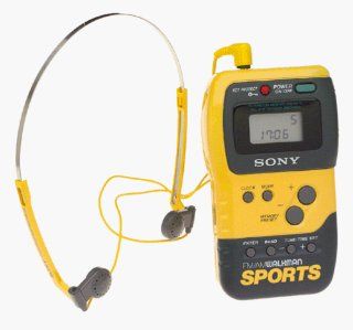 Sony SRFM70 Sports Walkman Digital AM/FM Stereo Radio  Headset Radios   Players & Accessories