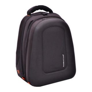 Travelers Choice Compression molded Eva Expandable Laptop Backpack Black