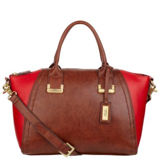 Fiorelli Kay Francis Zip Top Grab Bag   Choc/Red Mix      Womens Accessories