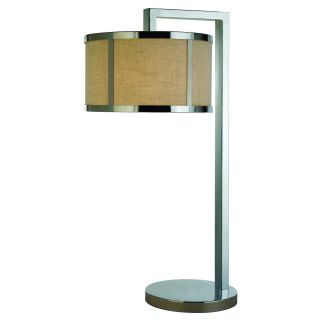 Butler 1 light Polished Chrome Table Lamp