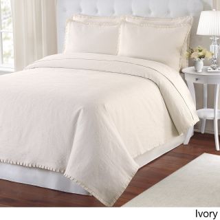 Maddie Cotton Coverlet With Optional Sham Sold Separately