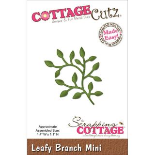 Cottagecutz Mini Die 1.75 X1.75   Leafy Branch