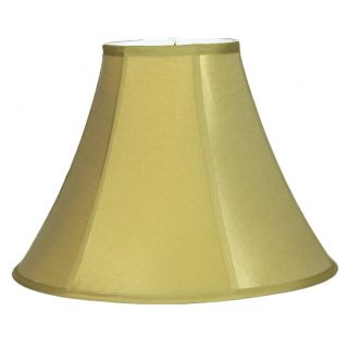 Bavarian Gold Pongee Silk Bell Lamp Shade