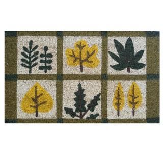 Natural Fall coir With Vinyl Backing Doormat (17 inches X 29 inches)
