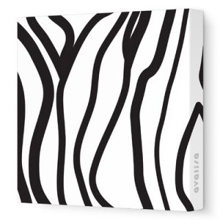 Avalisa Pattern   Zebra Stripes Stretched Wall Art Zebra Stripes