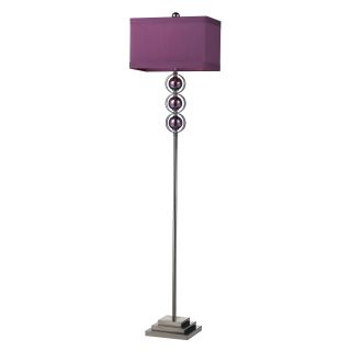 Purple Alva Cont Floor Lamp