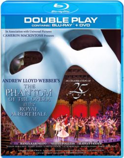 The Phantom of the Opera at The Royal Albert Hall   Double Play (Blu Ray and DVD)      Blu ray