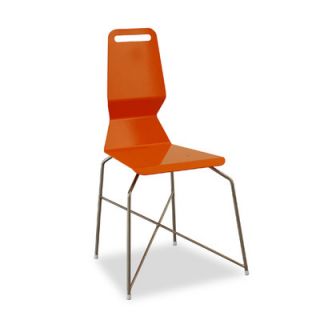 Elemental Living Ruus Dining Chair RU DC S Finish Orange