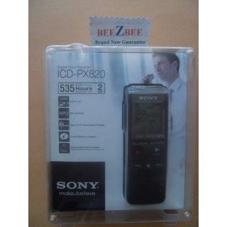 Sony ICD PX820 Digital Voice Recorder (Black) Electronics