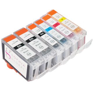 Sophia Global Compatible Ink Cartridge Replacement For Canon Bci 3e And Bci 6 (2 Black, 1 Cyan, 1 Magenta, 1 Yellow)