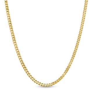 10K Gold 1.0mm Gourmette Chain Necklace   20   Zales