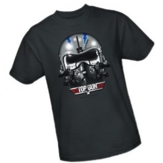 Iceman Helmet    Top Gun Adult T Shirt Clothing