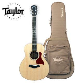 Taylor Guitars GS Mini Reduced Scale Grand Symphony Acoustic Guitar with Taylor Gig Bag Musical Instruments