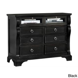 Rockford International Traditions 6 drawer Entertainment Chest Black?? Size 6 drawer