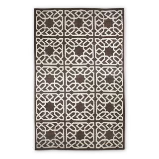 Jonathan Adler Parish Kilim Brown Rug 105 Rug Size 5 x 8