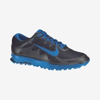Nike Mens Air Range Wp Ii Dark Grey/ Blue Golf Shoes