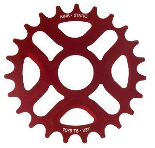 Kink 23T Static Sprocket (Black)  Bike Chainrings And Accessories  Sports & Outdoors