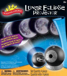 POOF Slinky 06600BL Scientific Explorer Lunar Eclipse Projector with Moon Phase Dial and Timer for Wall or Ceiling Viewing Toys & Games