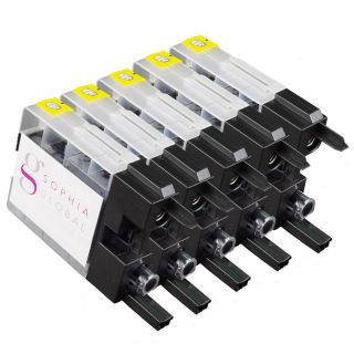 Sophia Global Compatible Ink Cartridge Replacement For Brother Lc75 (5 Black)