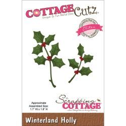 Cottagecutz Elites Die 1.7 X1.8   Winterland Holly