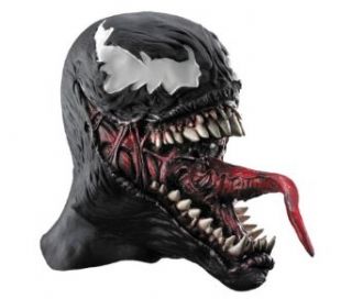 Venom Latex Mask Halloween Costume   Most Adults Clothing