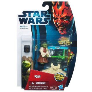 Star Wars Movie Legends 2012 Episode II Attack of the Clones 3.75 inch Yoda Action Figure Toys & Games