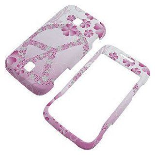 Peace & Flowers Protector Case for Huawei Ascend (Huawei M860) Cell Phones & Accessories