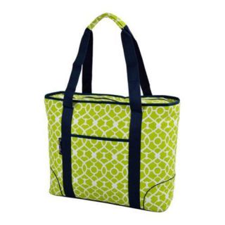 Picnic At Ascot Extra Large Insulated Tote Trellis Green