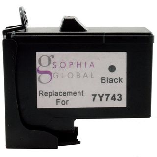 Sophia Global Remanufactured Ink Cartridge Replacement For Dell 7y743 (1 Black)