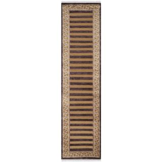 Safavieh Hand knotted Tibetan Collection Multicolored Wool Runner Rug (26 X 10)